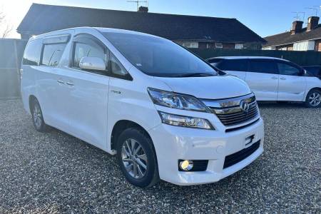 Toyota Vellfire 2012 for hire from Best Choice Hire